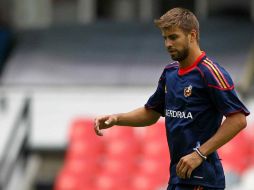 Piqué no estará presente el próximo sábado cuando el equipo blaugrana enfrente al Levante. MEXSPORT  /