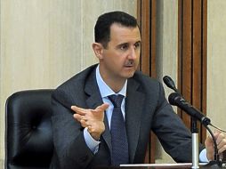 El presidente sirio ,Bachar al Asad.  /