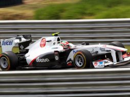 Sergio Pérez va por su segundo año en la máxima categoría. ESPECIAL TELMEX  /