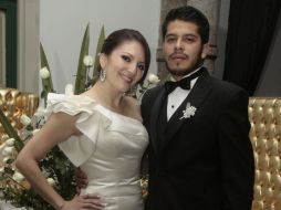 Elizabeth Aguayo y Marco Mendoza.  /