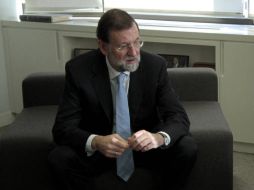 Durante esta semana Rajoy se ha reunido con líderes políticos, empresarios y banqueros. NTX  /