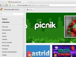 Una de las características más atractiva es la llamada Chrome Store con aplicaciones para el navegador. ESPECIAL  /