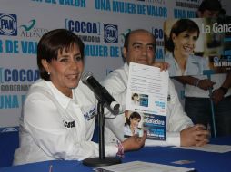 La ex candidata a la gubernatura de Michoacán, Luisa María Calderón, aspira ahora al Senado.  /