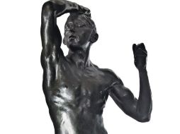 La perfección de la escultura es tal, que murmuraban fue hecha a partir de un molde. AFP  /