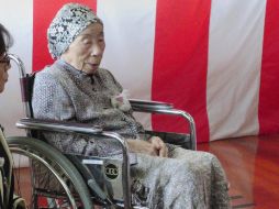 Chiyono Hasegawa, la persona de mayor edad de Japón, murió hoy a los 115 años debido a causas naturales. AFP  /