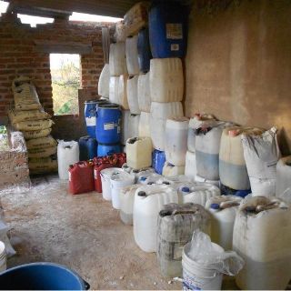 Desmantelan narcolaboratorio en Zapotlanejo