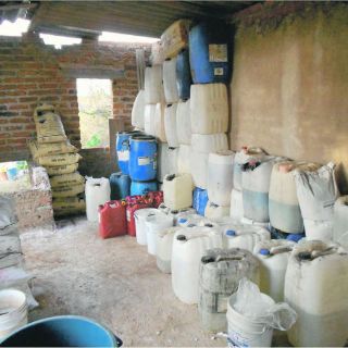 Desarticulan narcolaboratorio en rancho de Zapotlanejo