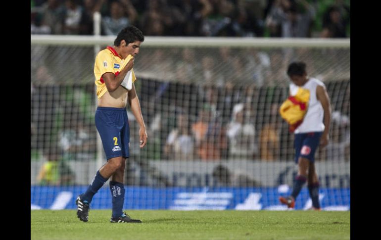 Hernández menciona que la expulsión marcó la derrota del Morelia. AP  /