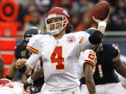 Tyler Palko llevó a los Jefes a una victoria sobre Chicago. REUTERS  /