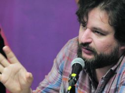 El periodista Diego Osorno participó en el Encuentro Internacional de Periodistas. Nuevo periodismo en el siglo XXI.  /