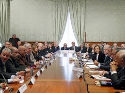 El Gobierno italiano presidido por Mario Monti aprobó el primer plan de ajuste presupuestario. EFE  /