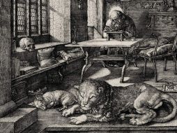 'San Jerónimo en su estudio' de Alberto Durero. ARCHIVO  /
