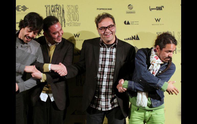 Café Tacvba reuniendo fuerzas, haciendo ruido y tratando de que todo confluya para tener un festival masivo. AP  /