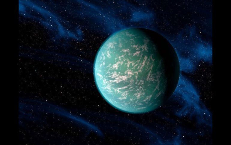 Un planeta habitable es aquel en el que se puede encontrar agua en sus tres estados: sólido, líquido y gaseoso. EFE  /