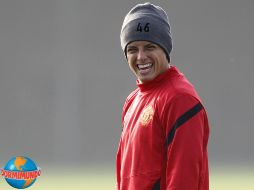 Javier Hernández competirá con Lionel Messi, Cristiano Ronaldo, Sergio Agüero, ente otros. EFE  /