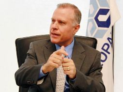 El presidente de la coparmex, Óscar Benavides dice desconocer si existen intereses políticos. ARCHIVO  /