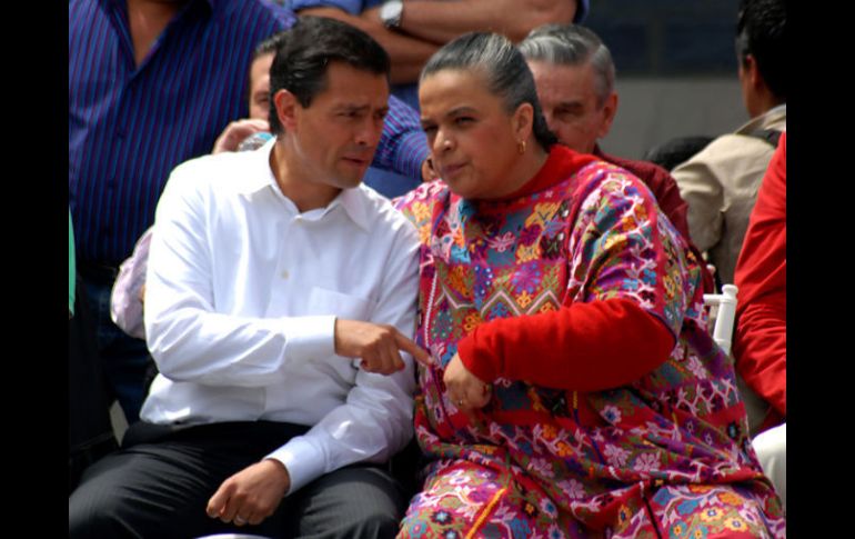 La legisladora priista Betariz Paredes dijo que hace falta reforzar las instituciones.  /