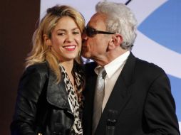 La cantante y su padre agradecieron el apoyo de los presentes. AP  /