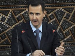 El presidente Bashar Al-Asad concedió una entrevista televisiva a la reportera Barbara Walters. ARCHIVO  /