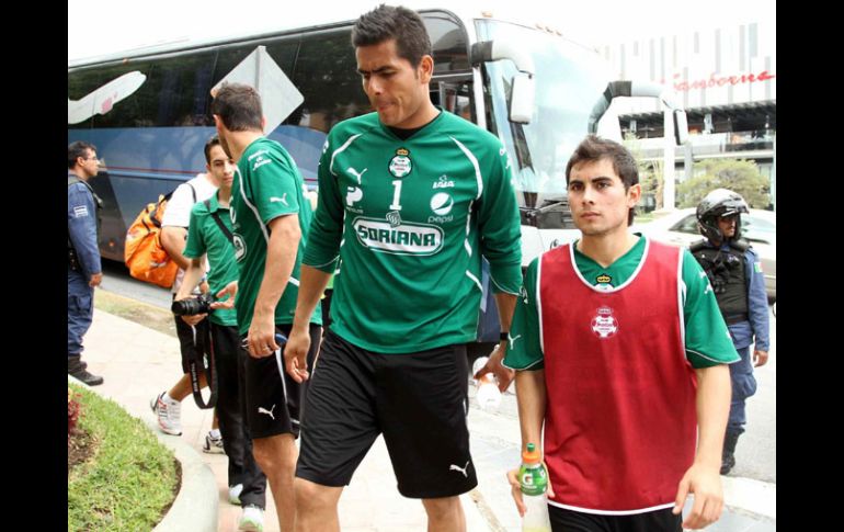 Oswaldo Sánchez asegura que tiene la convicción de ser campeones del torneo. MEXSPORT  /