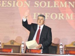 El alcalde de Tonalá, Antonio Mateos Nuño, rinde su Segundo Informe de Labores en la Presidencia Municipal.  /