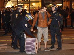 Según las autoridades de San Francisco el desalojo se hizo en horas de la noche. Fueron arrestadas 70 personas  /