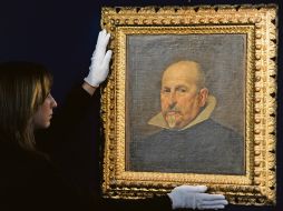 Este retrato de un hombre, atribuido a Diego Velázquez (1599-1660) fue descubierto apenas hace alrededor de un año. AFP  /