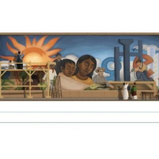 Google rinde homenaje a Diego Rivera