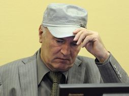 Mladic, de 70 años, está acusado de crímenes de guerra y lesa humanidad. ARCHIVO  /
