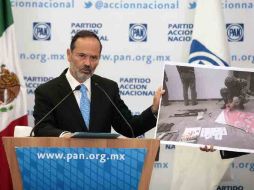 Madero invitó hoy al priista a constatar las pruebas sobre las amenazas del crimen organizado en los comicios michoacanos. EL UNIVERSAL  /