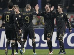 Real Madrid llega como líder del torneo al partido de este sábado. AP  /