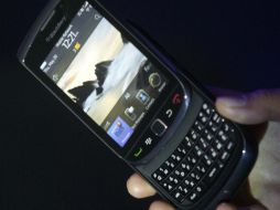 Telefónica México reportó esta tarde fallas en los servicios de datos de BlackBerry. ARCHIVO  /