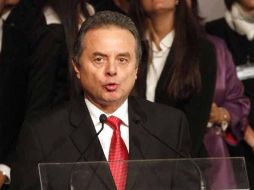 Pedro Joaquín Coldwell fue nombrado presidente sustituto del PRI este jueves en la sede nacional de dicho organismo. EL UNIVERSAL  /