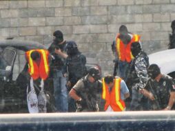 Los tres detenidos confesaron que en la matanza participaron tres células delictivas, todas ligadas al Cártel del Milenio.  /