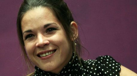 La hija del escritor estuvo también en el marco de la FIL.  /