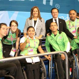Margarita Zavala premia a medallistas Parapanamericanos