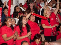 Más de 14 mil mujeres afiliadas al Onmpri se encargarán de promover el voto a favor del tricolor. ESPECIAL  /