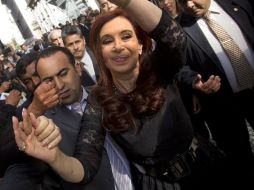 Ayer, la presidenta Fernández anunció que no existirán cambios en la administración de su gobierno para su nuevo periodo de mandato. AP  /