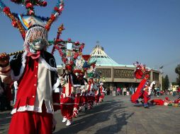 Cientos de peregrinos comienzan a llegar a la Basílica de Guadalupe. NTX  /