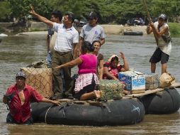 Refrendan el compromiso de cuidar a los migrantes de los riesgos en que se encuentran. AFP  /
