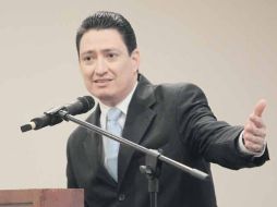 Alonso Ulloa se registró como precandidato del PAN a la gubernatura de Jalisco el pasado viernes.  /