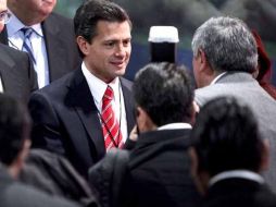 Enrique Peña Nieto se volvió a equivocar, esta vez fue al hablar del salario mínimo. EL UNIVERSAL  /