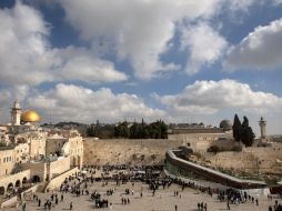 Vista de la zona central de Jerusalén con el paso para Explanada de las Mezquitas. AP  /