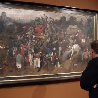 'El vino de la fiesta de San Martin', obra de la pintura flamenca del siglo XVI