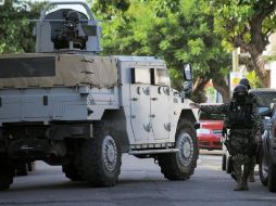 Hace dos semanas en Ixhuacán de los Reyes se registró un enfrentamiento entre militares y presuntos sicarios. ARCHIVO  /