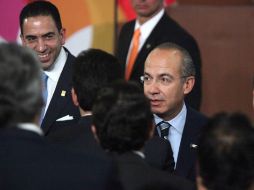 El Presidente Felipe Calderón hizo el lanzamiento del portal junto con el secretario del trabajo Javier Lozano.  /
