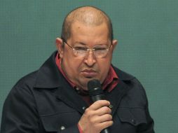 Chávez abordó el tema durante el acto de lanzamiento del programa social la Gran Misión en Amor Mayor. AFP  /