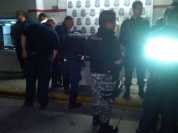 Los detenidos fueron puestos a disposición de un agente del Ministerio Publico para su investigación.  /