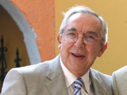 El periodista de espectáculos Juan ''El Gallo'' Calderón falleció hoy a los 75 años de edad. EFE  /