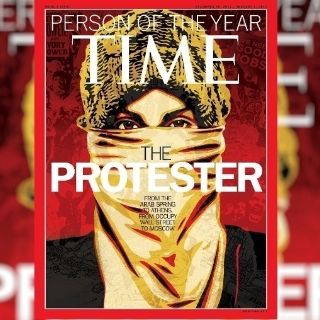 'El manifestante' es la personalidad del año
